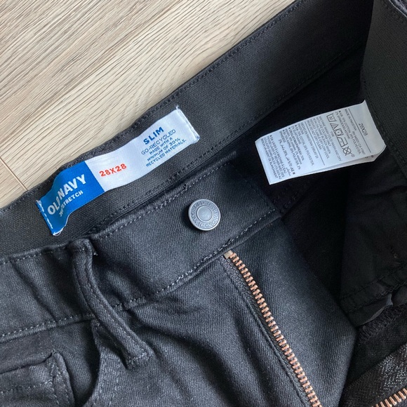 Old Navy Men's Black Slim 360 Stretch Jeans BNWT - Picture 3 of 5